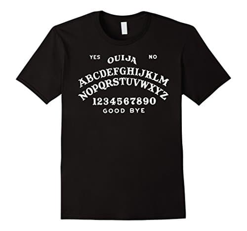 Mens Ouija Board Shirt Medium Black