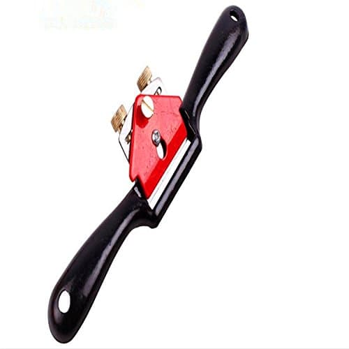 Xbes Adjustable SpokeShave with Flat Base Hand Plane Edge Spoke Shave Woodworking Hand Tools