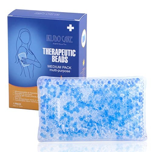 Cold & Hot Therapy Reusable Gel Beads Pack 7.3'' X 4.5''