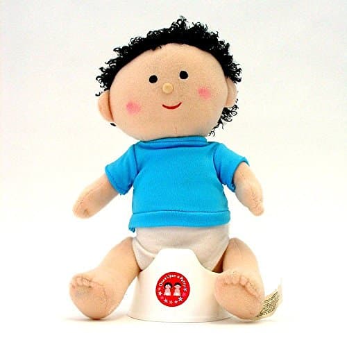 Once Upon A Potty Plush Doll Set With Mini-Potty - Boy New