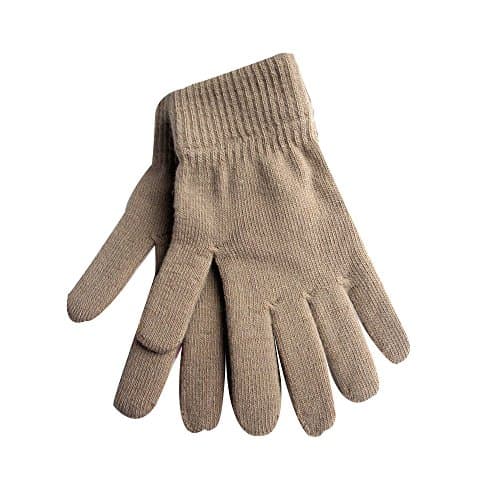 Mellons Unisex Winter Knit Classic Solid Color Gloves