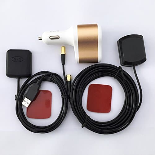 HXM GPS Antenna Signal Amplifier Receiver Repeater for iPhone Android Phone Car Navigation