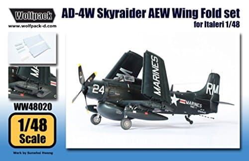 Wolfpack 1:48 AD-4W Skyraider AEW Wing Fold for Italeri Detail Set #WW48020