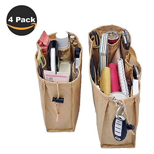Kangaroo Keeper Internal Handbag Purse Storage Lining and Organizer (4 Pack)