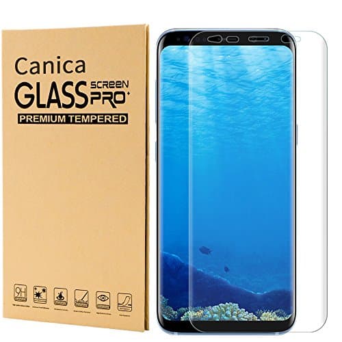 Galaxy S8 Screen Protector,Galaxy S8 Tempered Glass Screen Protector,Canica Samsung Galaxy S8 Screen Protector for Samsung Galaxy S8