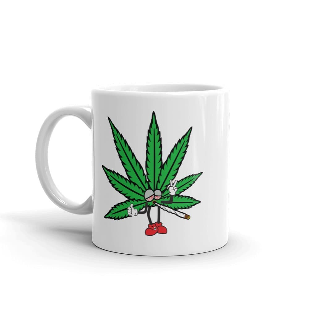 Happy Leaf | 420 Coffee Mug | Gift | Funny Coffee Mug