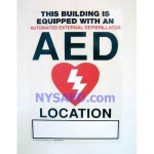 AED Sign Package I