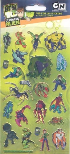 Sticker Style Ben 10 Ultimate Alien Fun Foiled Stickers