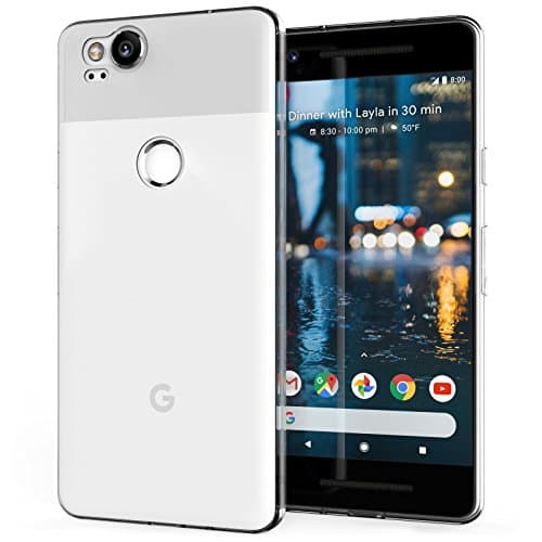 Centopi Google Pixel 2 Case Scratch Resistant - Ultra Slim & Lightweight - NO Bulkiness - TPU Gel Soft Thin Silicone Back Cover - Crystal Clear