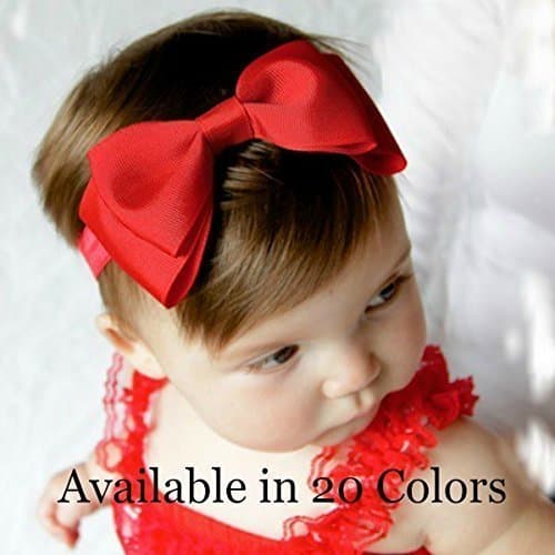 Tuxedo Bow Headband- 20 Colors