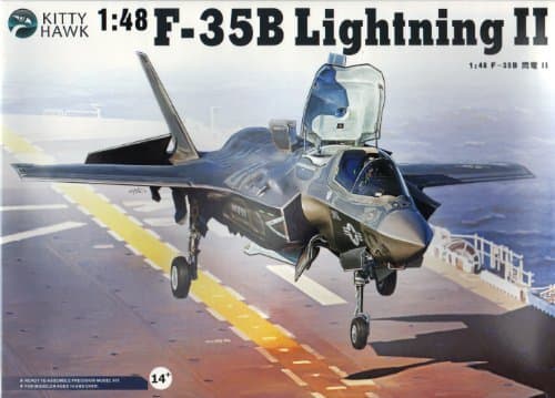 KTH80102 1:48 Kitty Hawk F-35B Lightning II MODEL KIT by Kitty Hawk Model