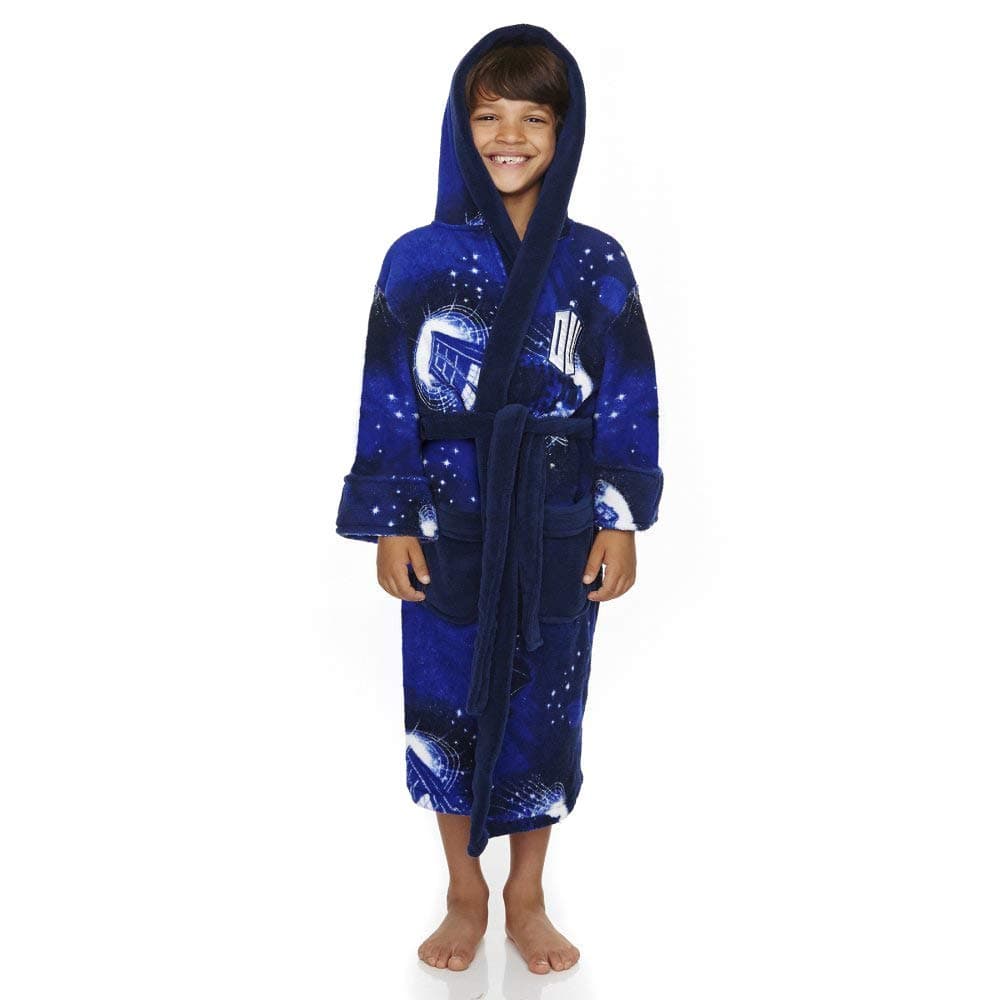 Doctor Who Tardis Voyage Bathrobe Medium