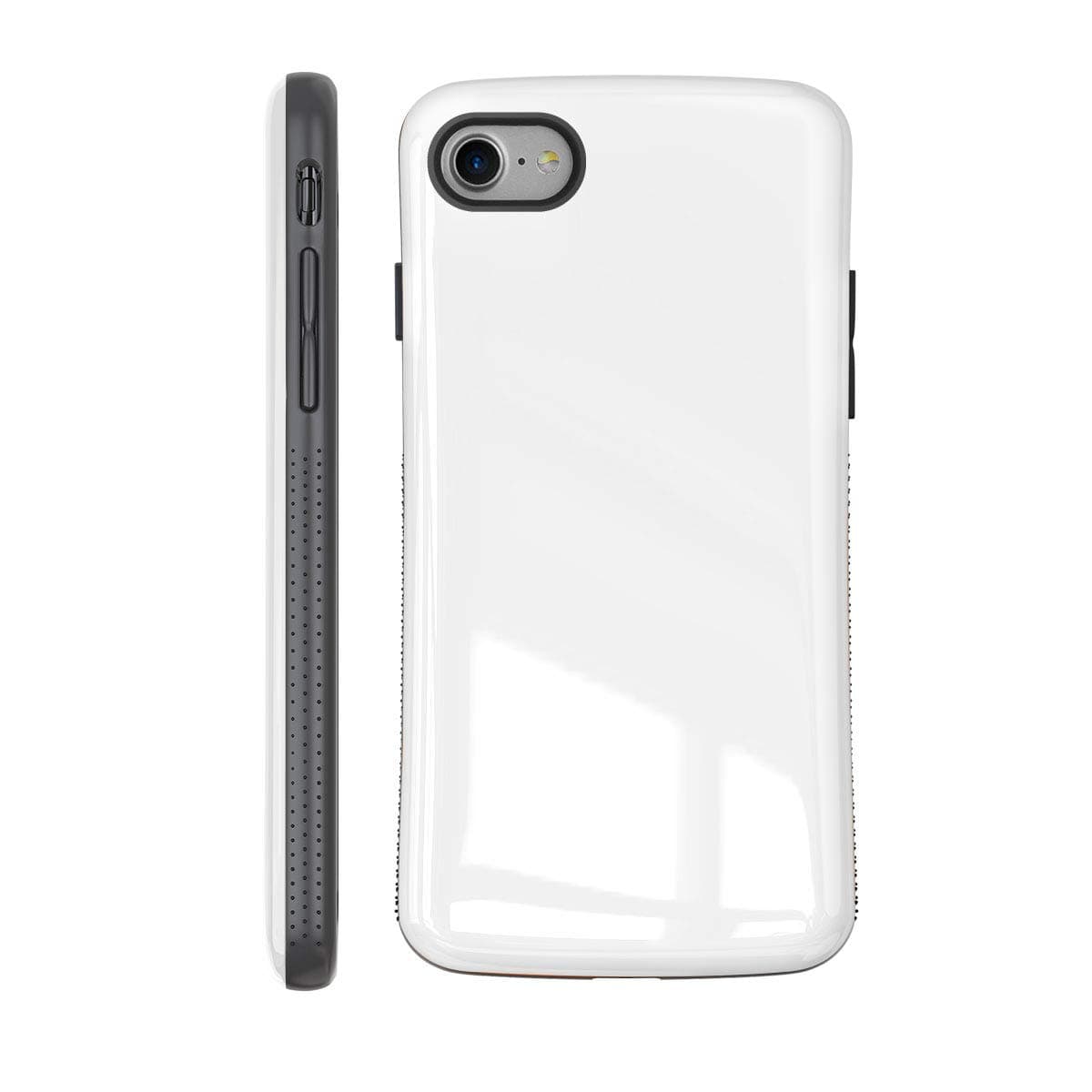 iPhone 7 Case | iPhone 8 Case | Premium Luxury Design | Military Grade 15ft. Drop Tested | Wireless Charging | Compatible with Apple iPhone 7/iPhone 8 - White