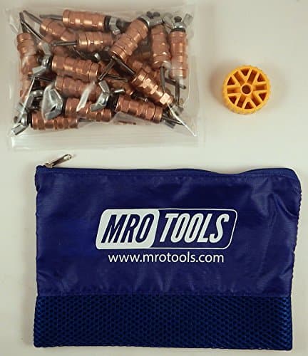 25 1/8 Standard Wing-Nut Cleco Fasteners w/ HBHT Tool & Carry Bag (KWN1S25-1/8)