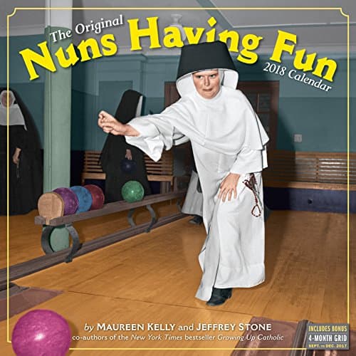 Nuns Having Fun Wall Calendar 2018