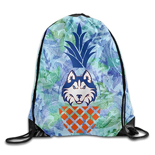 PKTWO Cinch Backpack Houston Baptist University Camping Drawstring Bag