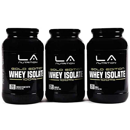 LA Nutrition Whey Isolate Chocolate Peanut Butter