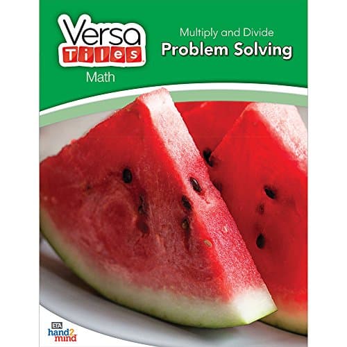hand2mind VersaTiles Math Books Grade 3 (Multiply and Divide: Problem Solving)