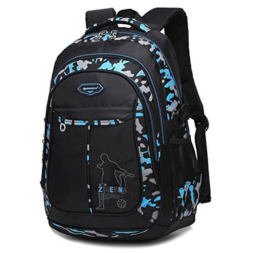 MIFULGOO Kids Waterproof Backpack for Elementary or Middle School Boys and Girls