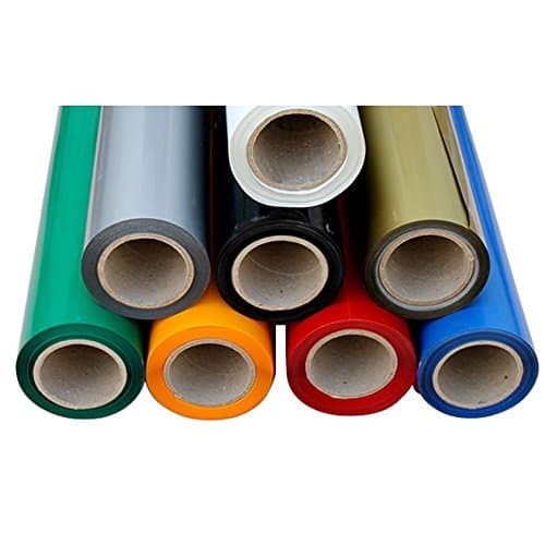 Heat Transfer PU Vinyl For Cutter Plotter 8 Yards from 8 Colors