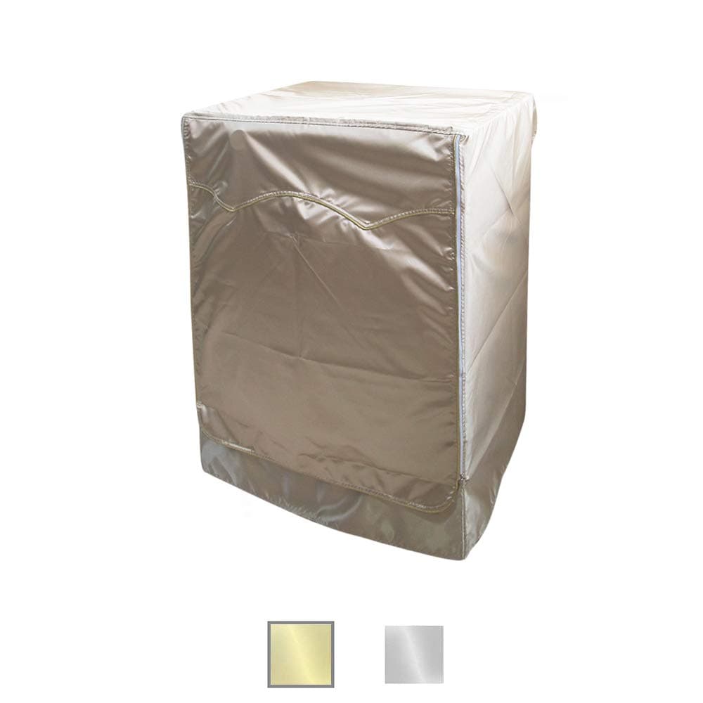 QLLY Washer/Dryer Cover for Front-loading Machine - Waterproof, Dustproof, Sun-Proof, W27"D33"H39"Suitable for most Washers/Dryers on US and Canadian market (Enhanced Gold)