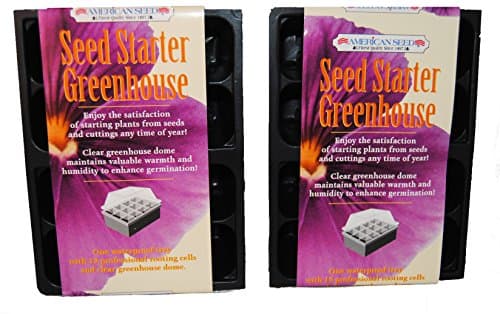 12 Cell Plant Seed Starter Greenhouse 2 pack