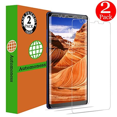 Galaxy Note 8 Screen Protector, Automoness Full Coverage HD Clear Anti-Bubble Wet Applied Galaxy Note 8 Screen Protector for Samsung Galaxy Note 8, [Case Friendly] [Not Glass] (2-Pack)