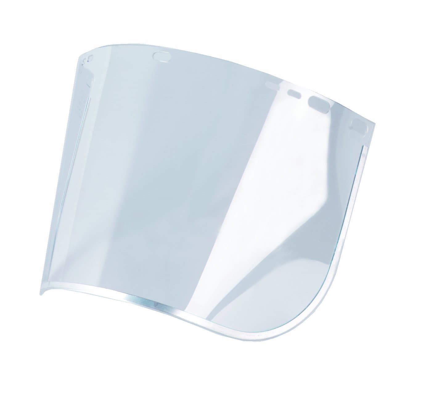 Sellstrom Replacement Window for 301 Series & Univeral Hole Pattern for Various Safety Face Shields, 8"x15.5"x0.040", Uncoated Aluminum Bound Acetate, Clear Tint, S37600