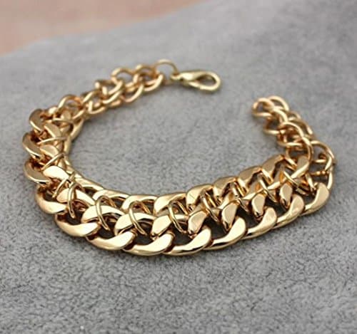 Fancy Simple Punk Thick Chain Bracelets