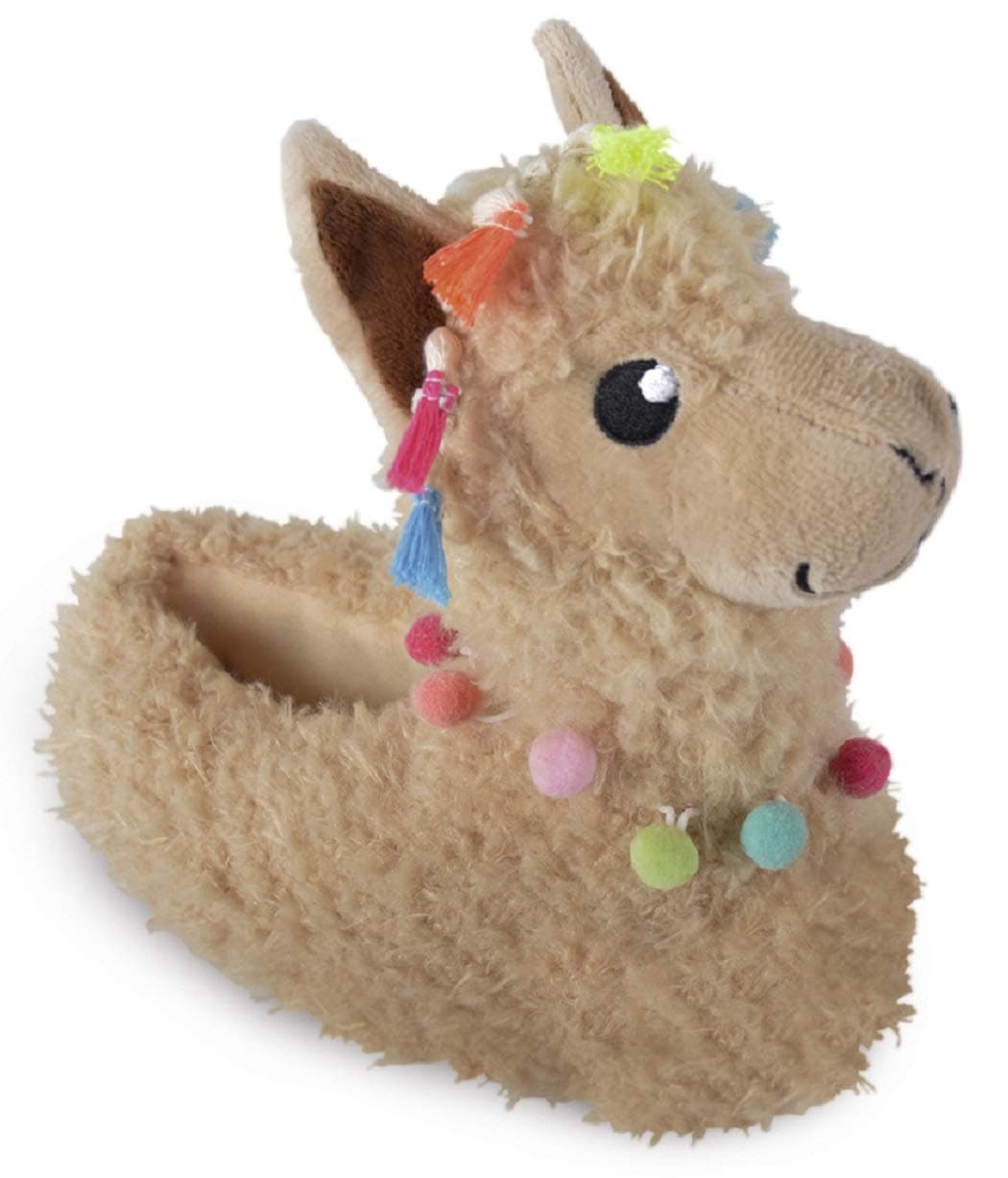 Ladies Novelty Llama Slippers