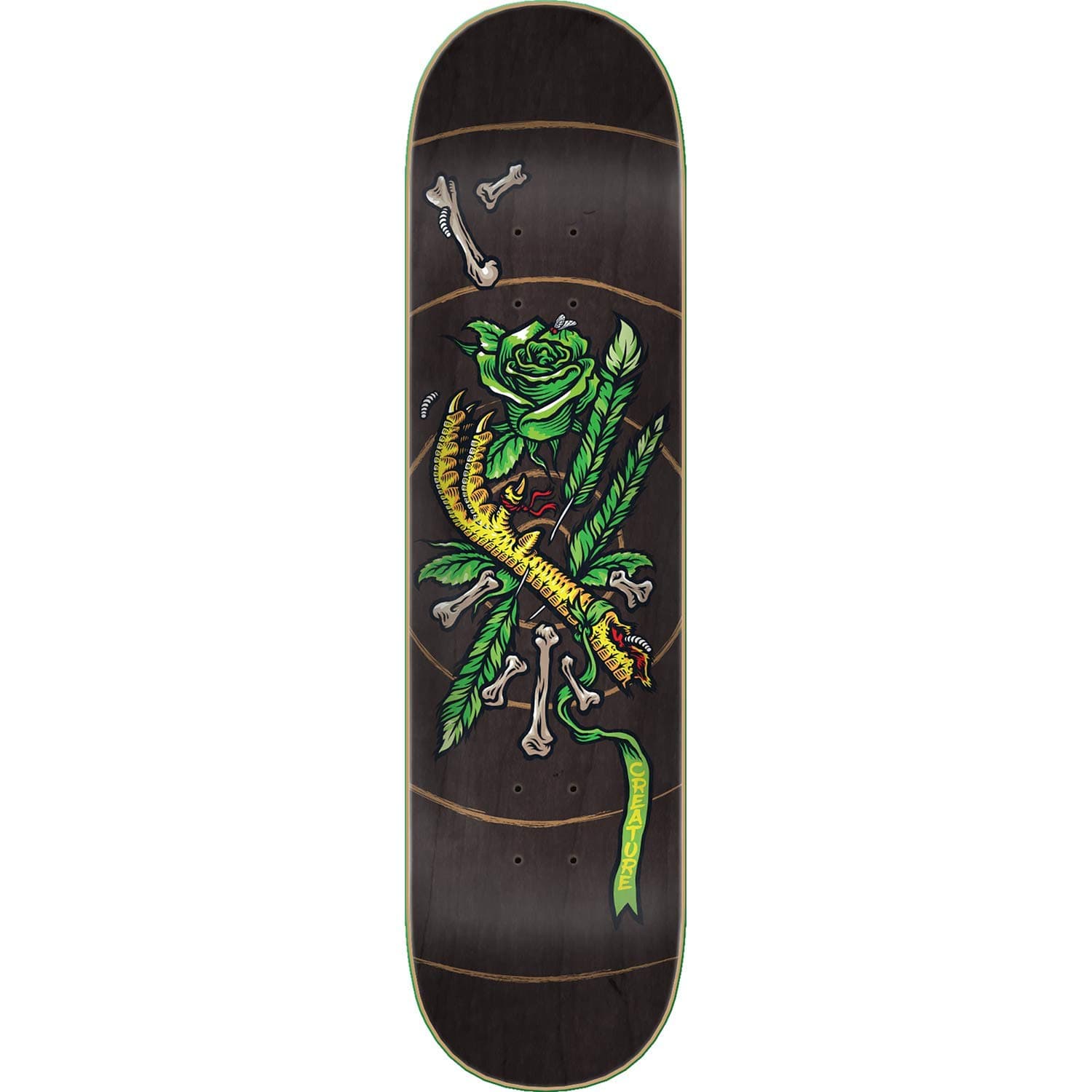Creature Talisman Skateboard Deck -8.5 Cold Press - (Bundled with Free 1'' Hardware Set)