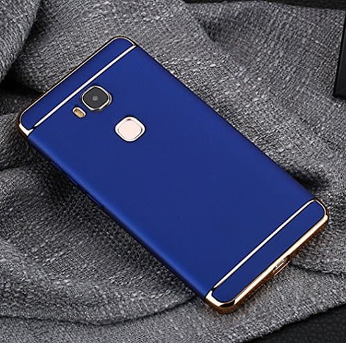 Huawei Honor 5X Case,ilovecase Shockproof Ultra Thin Hard Protective Case Cover for Huawei Honor 5X (blue)