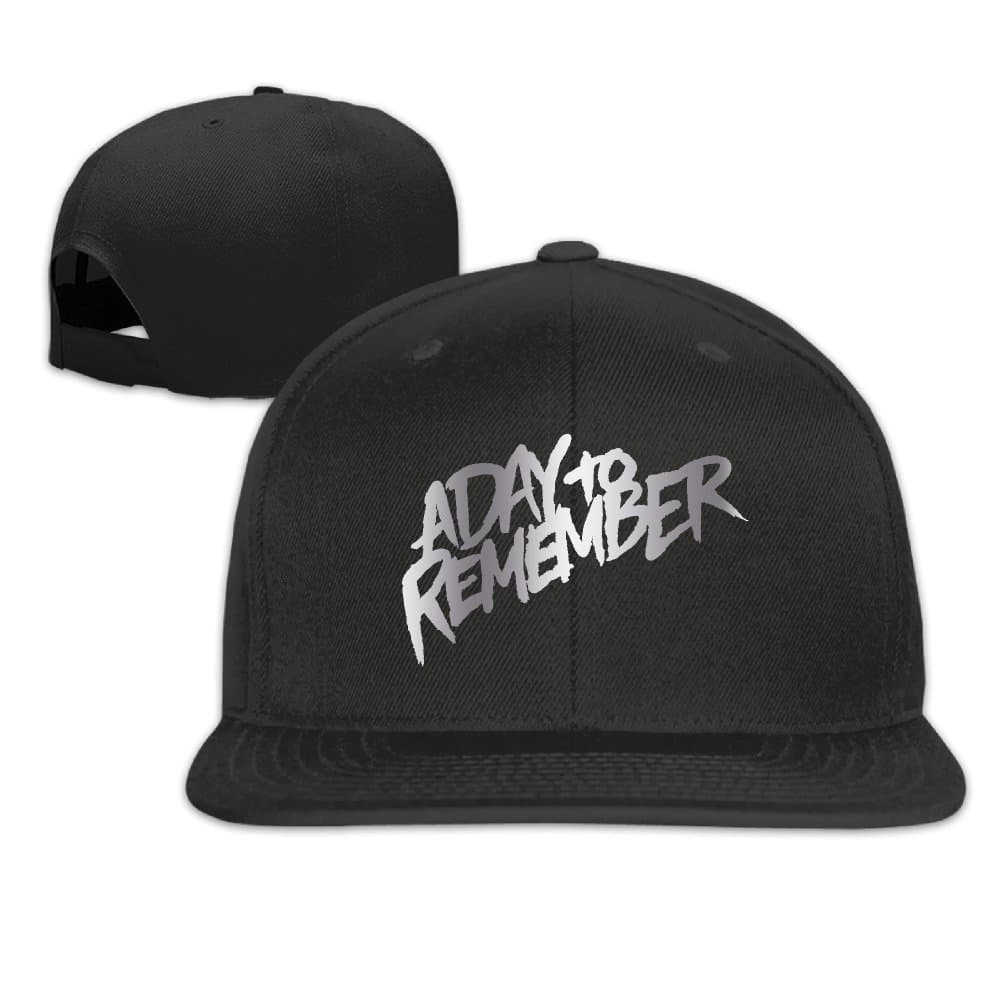 A Day To Remember Logo Platinum Style Baseball Cap Black
