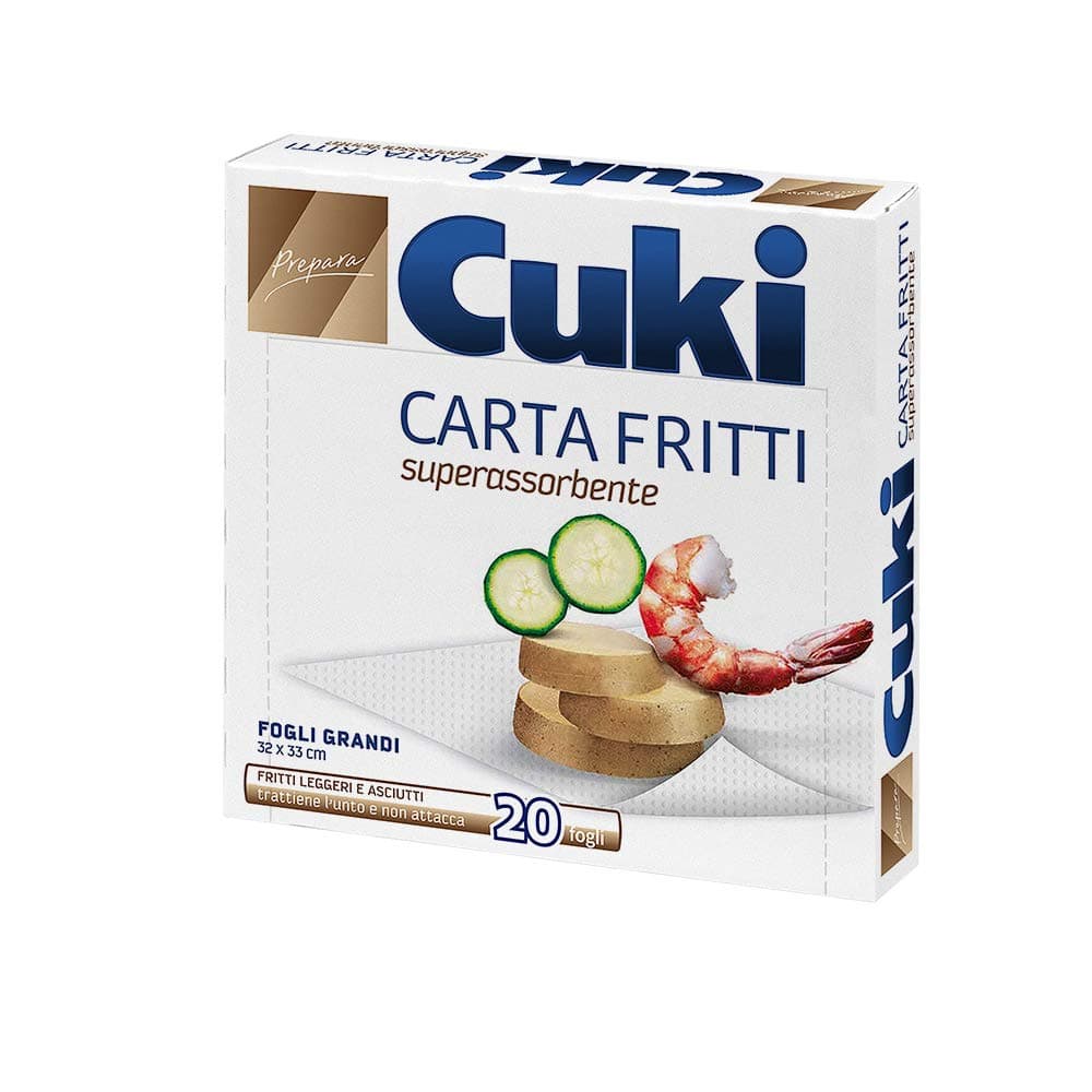 Cuki Paper – Fried, Super Absorbent, 32 x 33 cm – 20 sheets