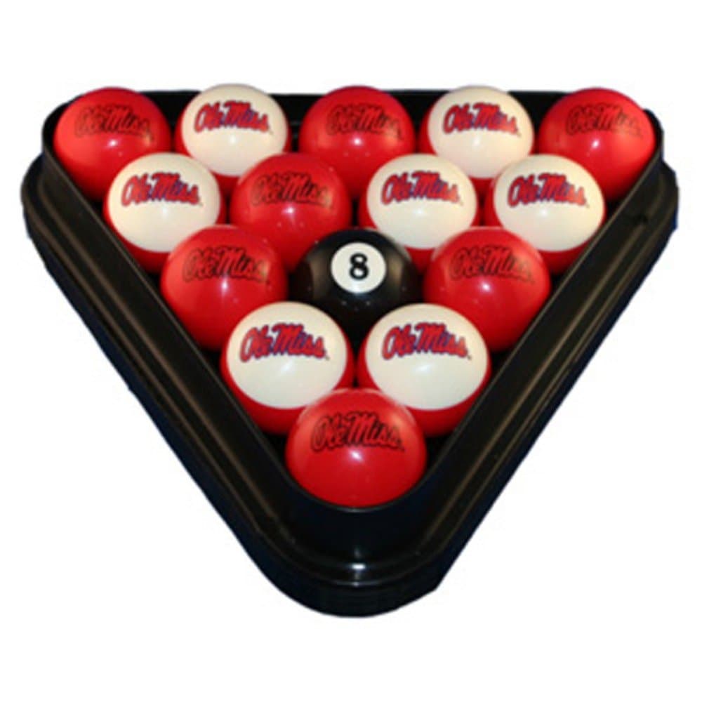 Wave 7 Technologies Corp Wave 7 Collegiate Billiard Ball Set, White, Kobo Resin