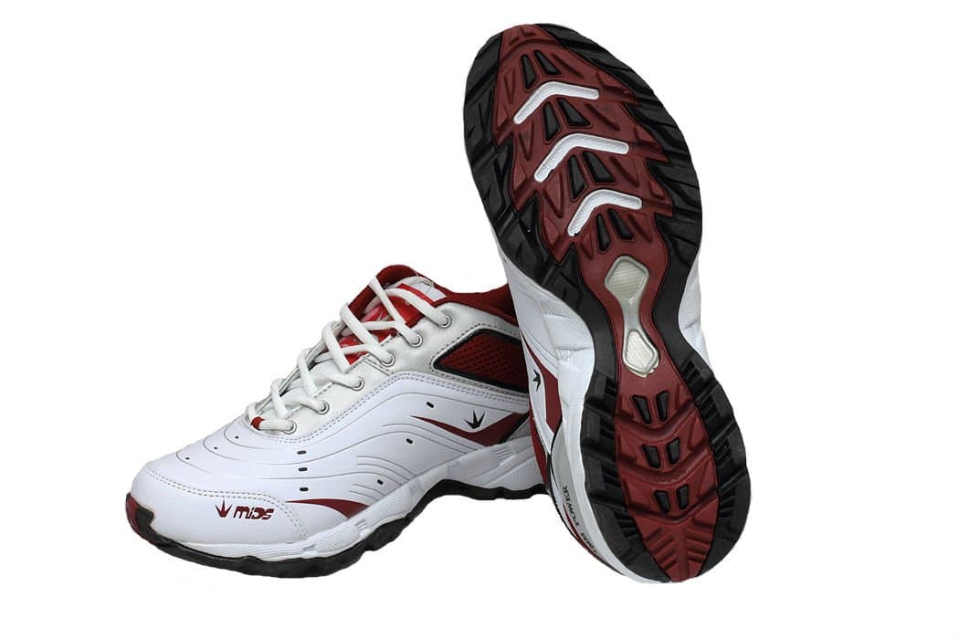 Mids + MM Power Sneakers Red/White