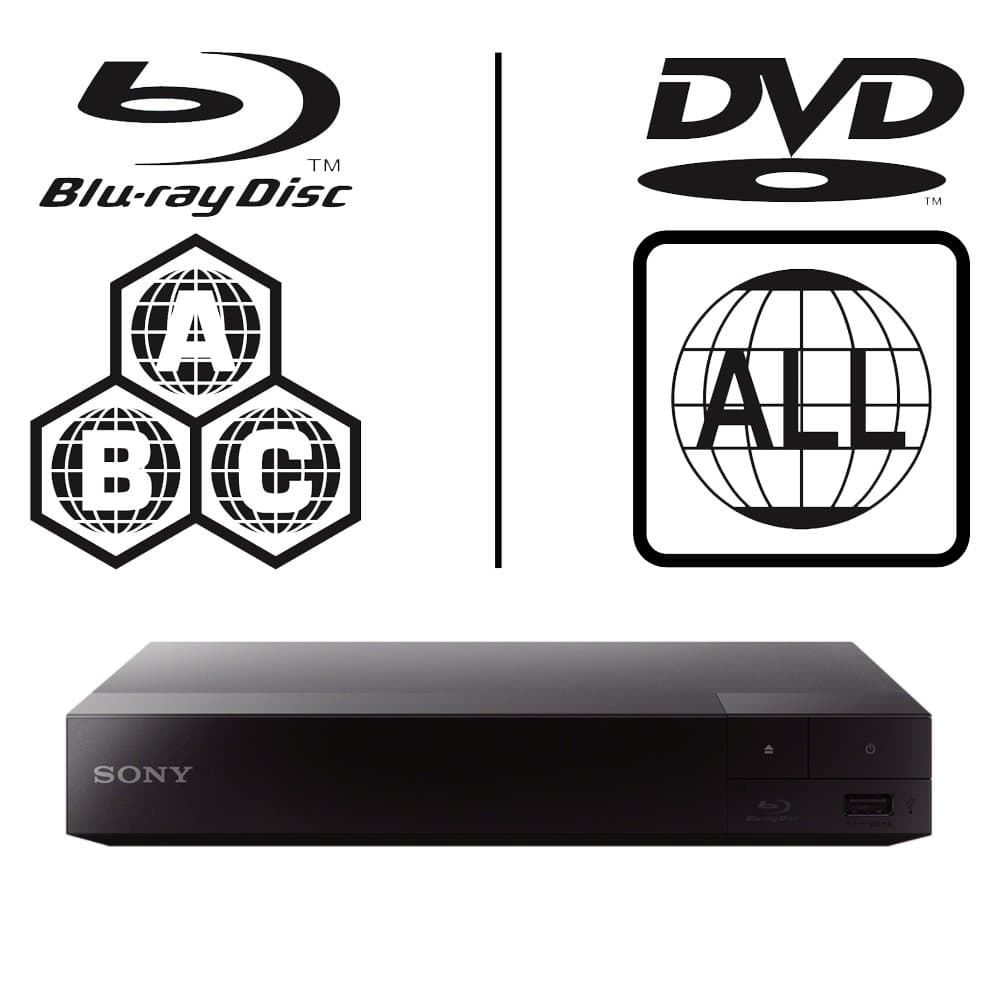 SONY BDP-S3700 Lecteur Multi Zone Region Code Free Blu Ray WI-FI - DVD - CD Player