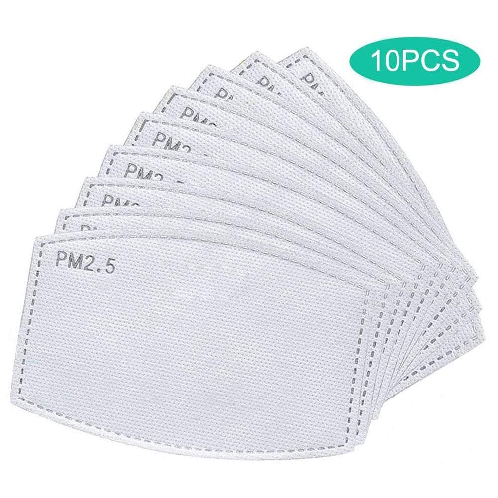 10 Pack Activated Carbon Filter Insert Replaceable Anti Haze Filter Paper Ship from USA