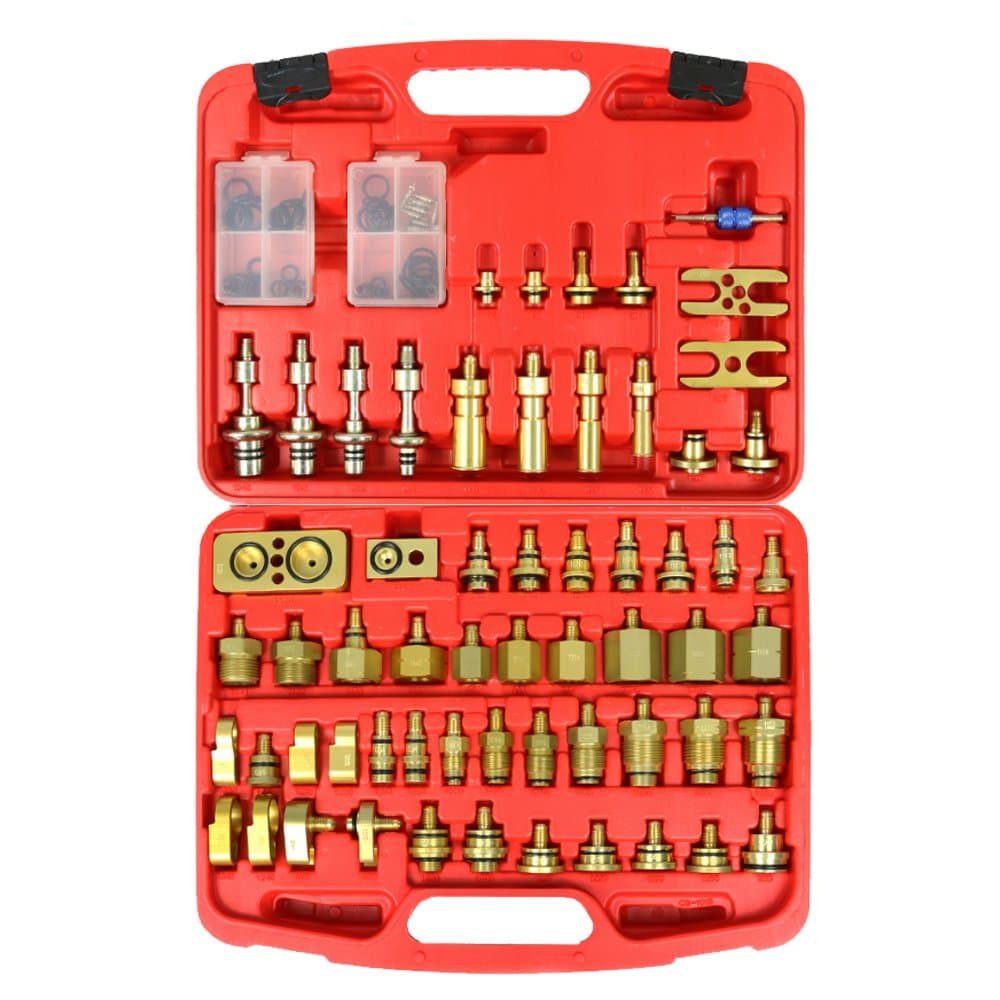 Vogvigo Auto Air Conditioning Leak Detection A/C Testing Tools for European American Cars Leak Check/plugging/Testing Connector Repair kit