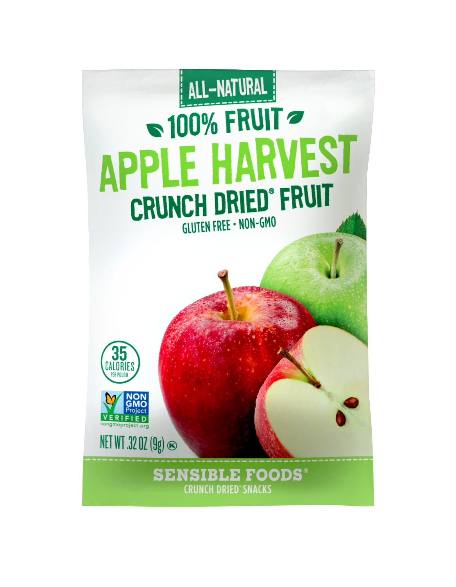 Sensible Foods Fruit Snacks, Apple Harvest, 48 Count (Pack of 48)