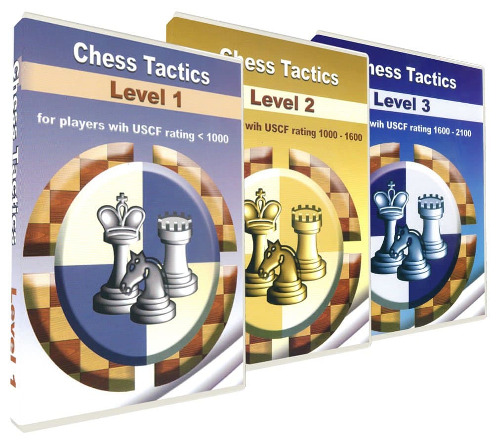 Total Chess Tactics 3 Volume Chess Software Set
