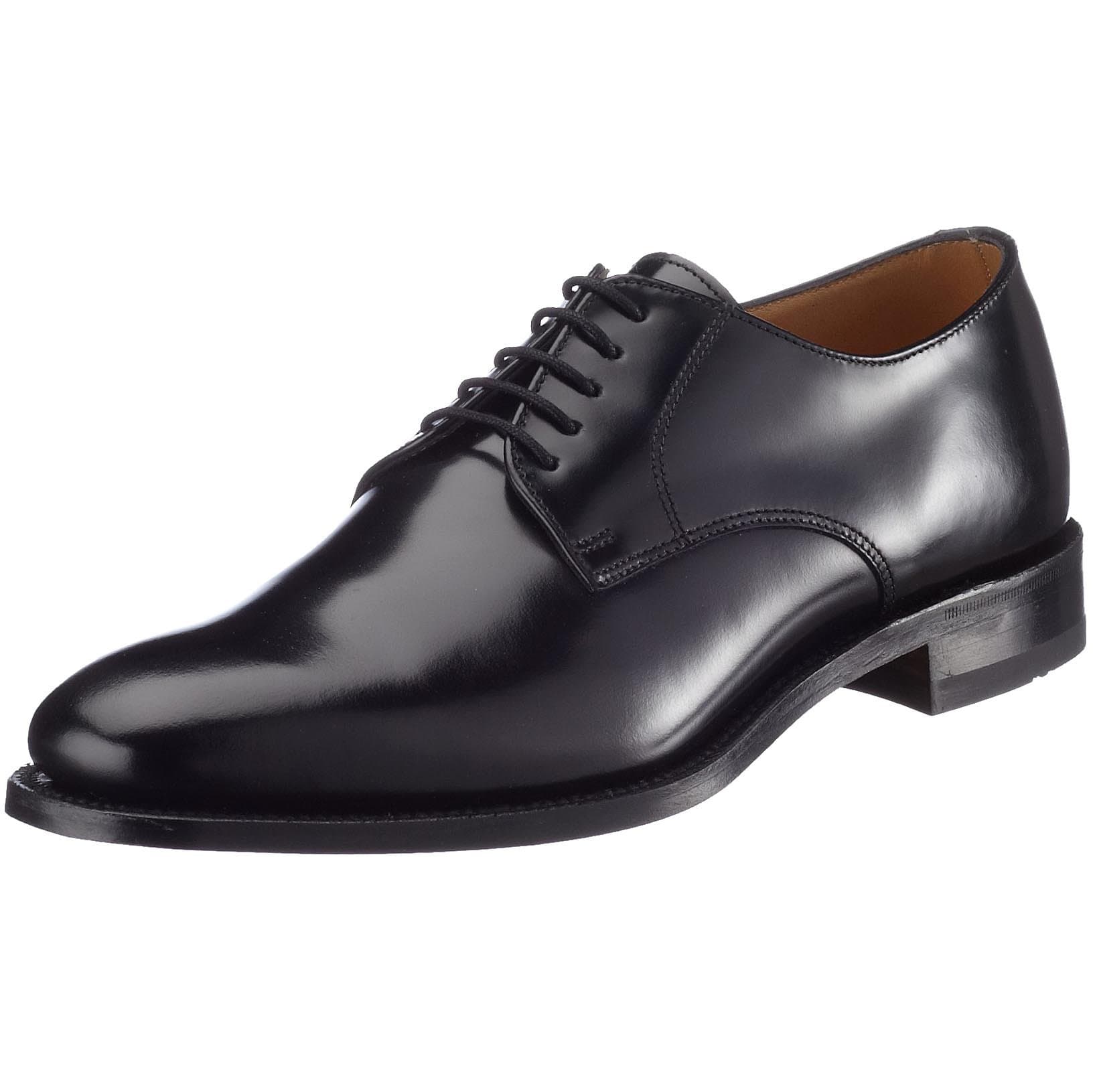 Loake L1 Men's Polished Plain Toe Oxfords