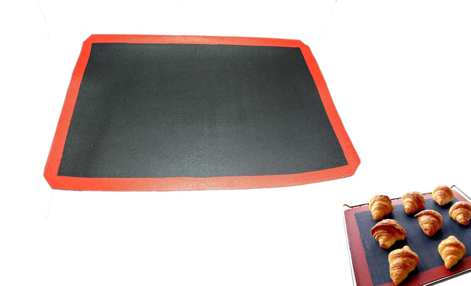 Silicone Mat For Oven Bakeware Perforated Baking dish Silicone molds Mat Sheet Non-Stick Mat-Perforation Bread Biscuit Tools (large)