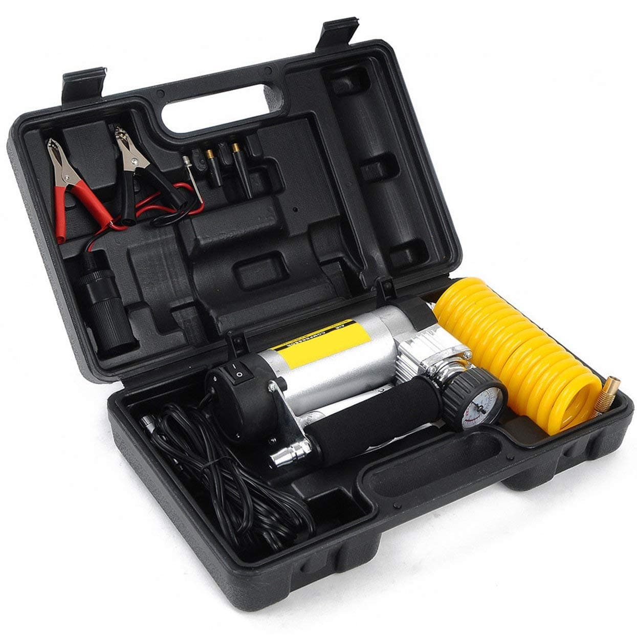 Multi-Function Gun Auto-Stop High Pressure Air Compressor Inflator Rifle Airgun Scuba Air Pump