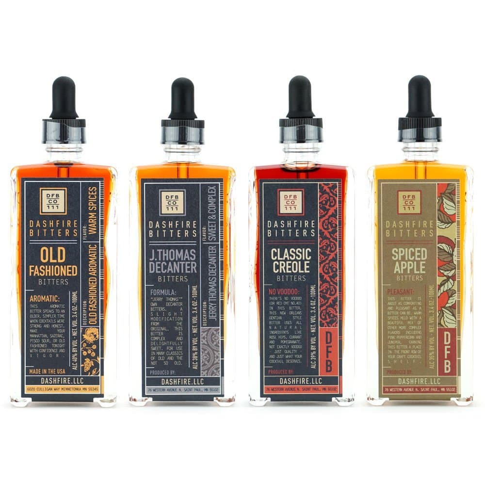 Dashfire Aromatic Specialty Bitters (Set of 4)
