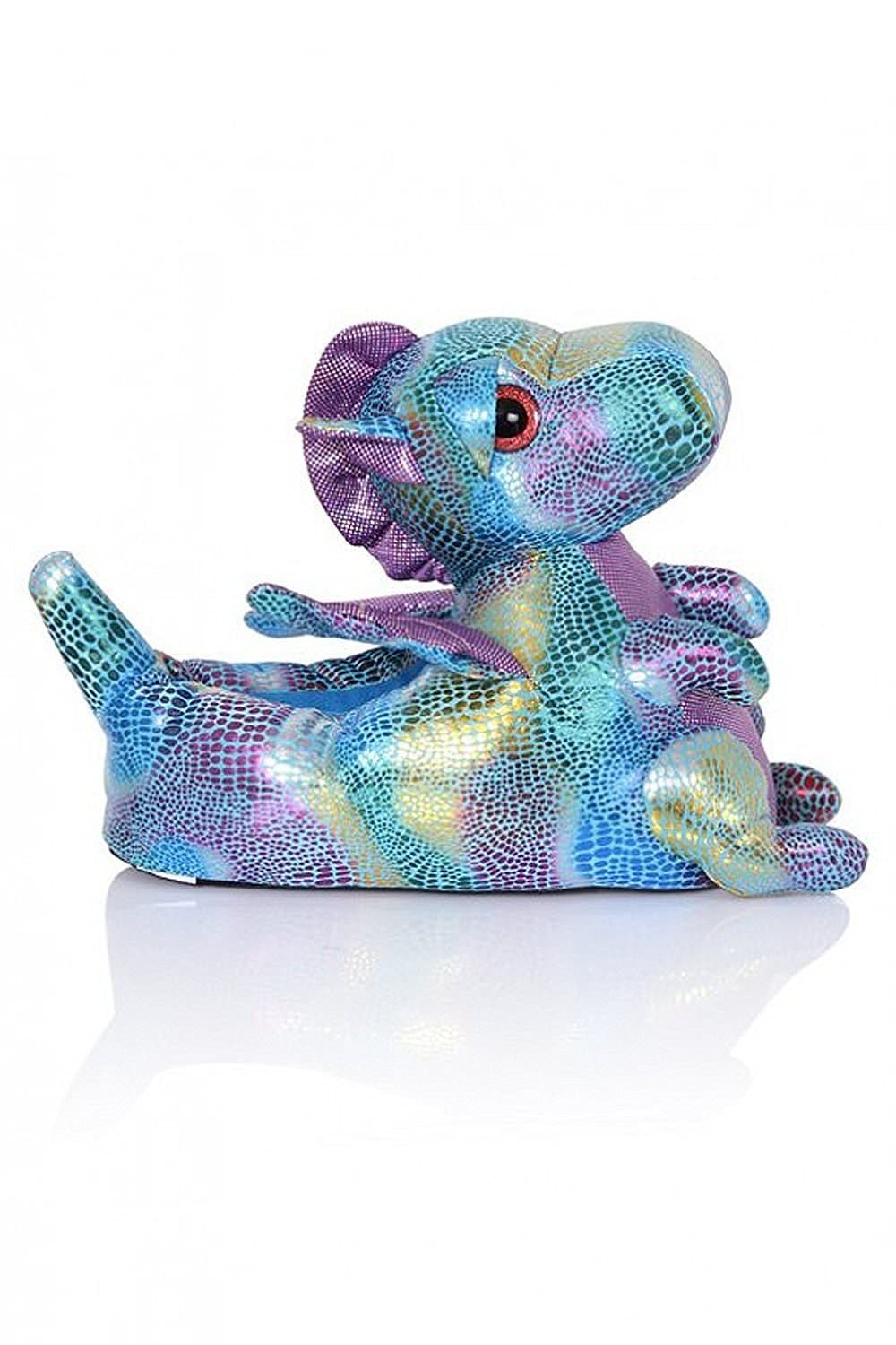 Womens Loungeable Simon Spider Super Soft 3D Slippers