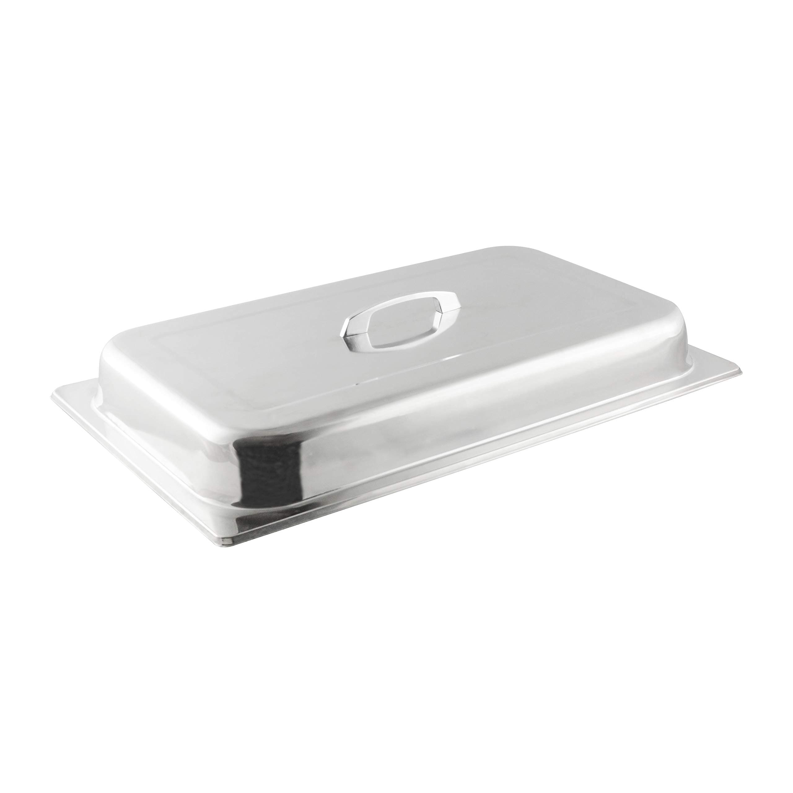 Dome cover with chrome plated handle, comes in each