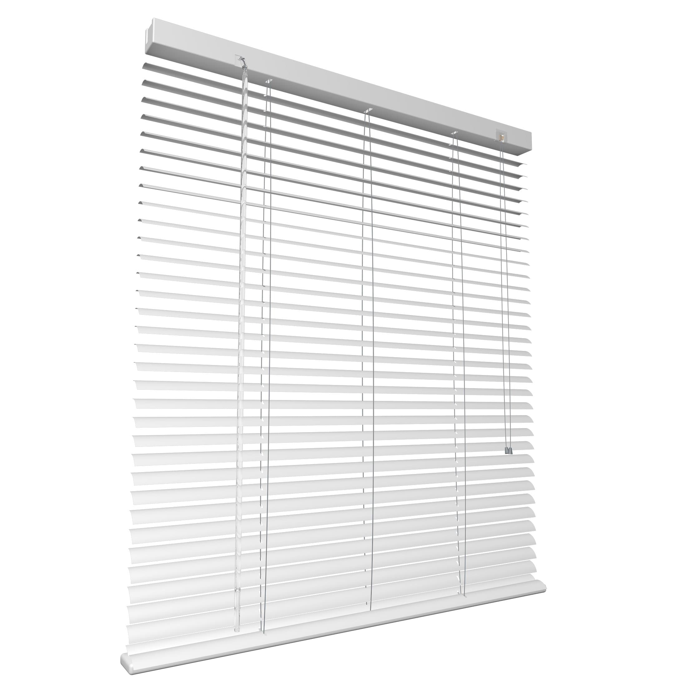 Levivo aluminium blind with pull cord, White, 31.5 x 51.2 in (80 x 130 cm)