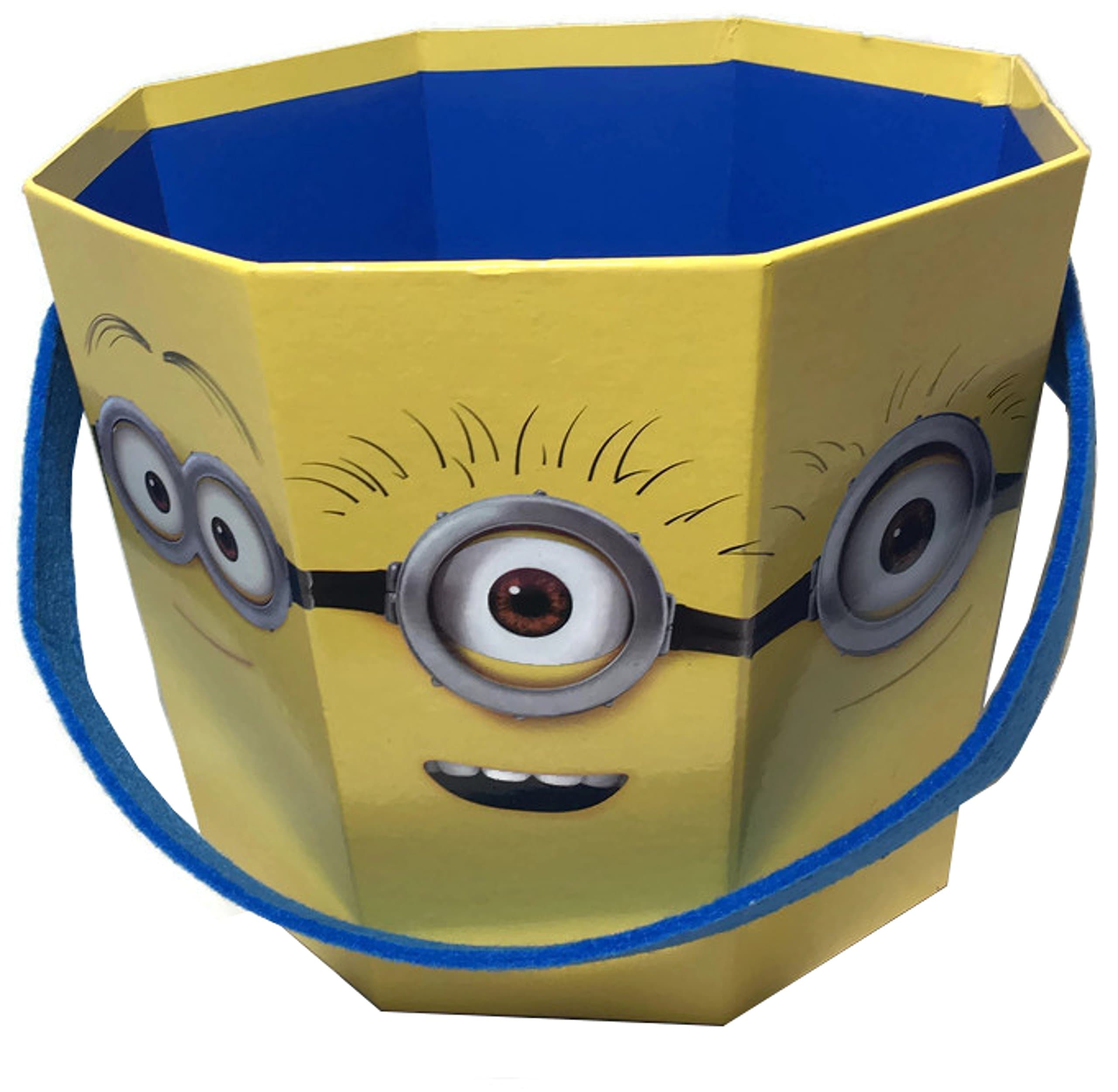 Large Paperboard Gift Bucket (Minions)