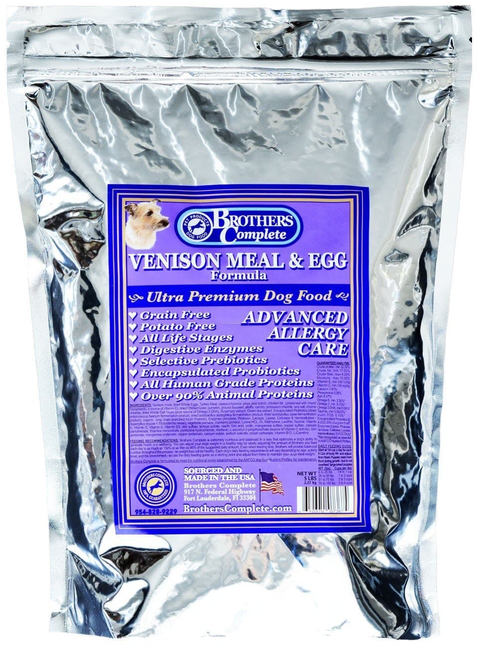 Brothers Complete Venison & Egg Advanced Allergy Care